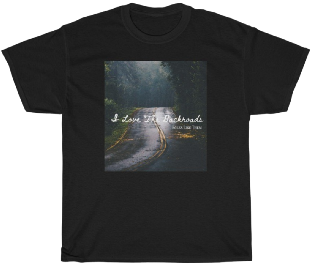 I Love The Backroads Relaxed Fit T-Shirt