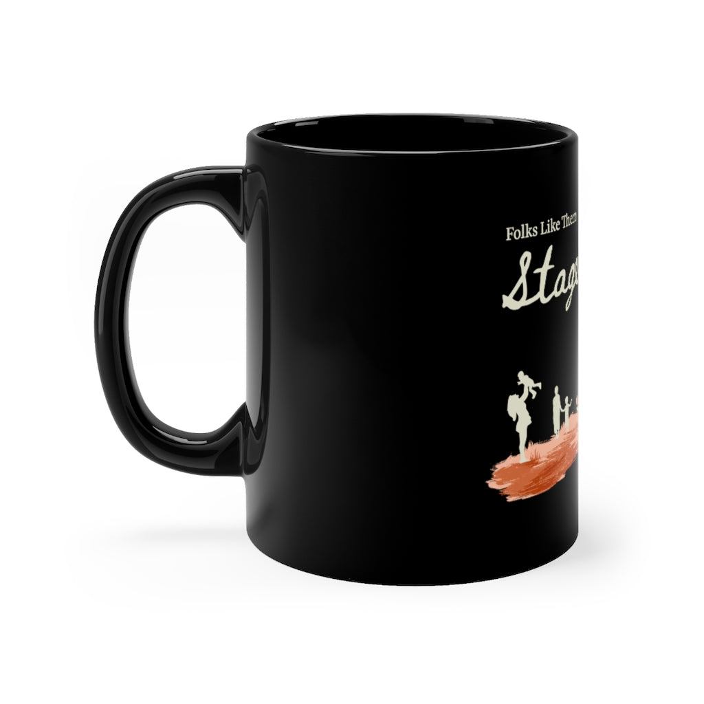 Stages Black 11oz Mug