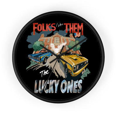 The Lucky Ones Wall Clock