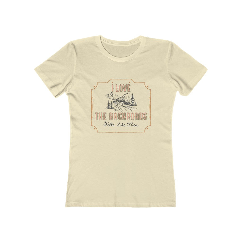 I Love The Backroads Tee