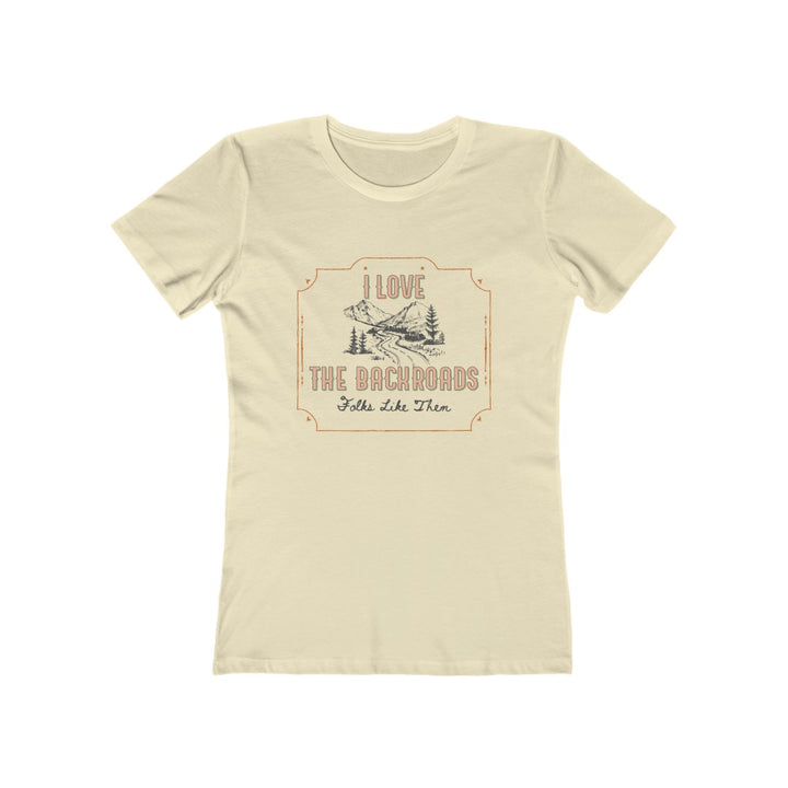 I Love The Backroads Tee