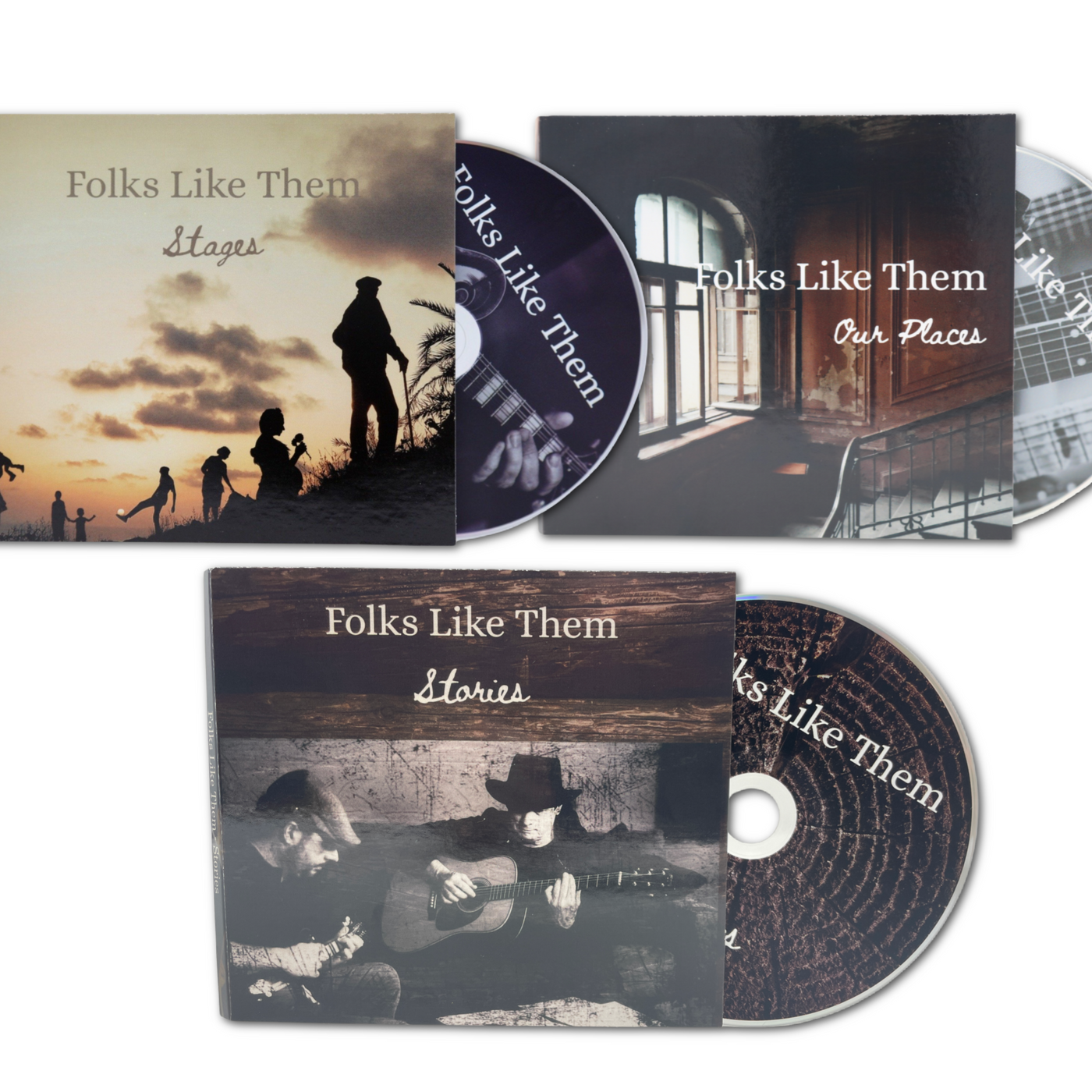 Our Places, Stages and Stories CD FREE Shipping Bundle