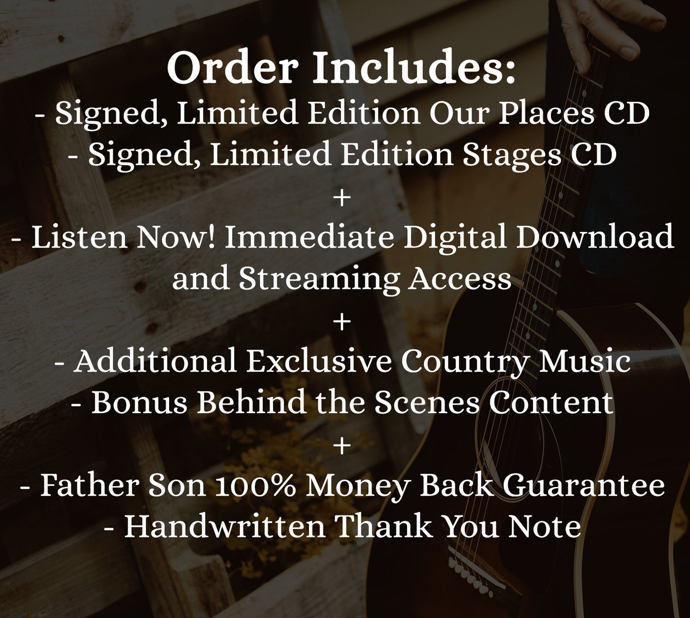 Our Places and Stages CD Bundle